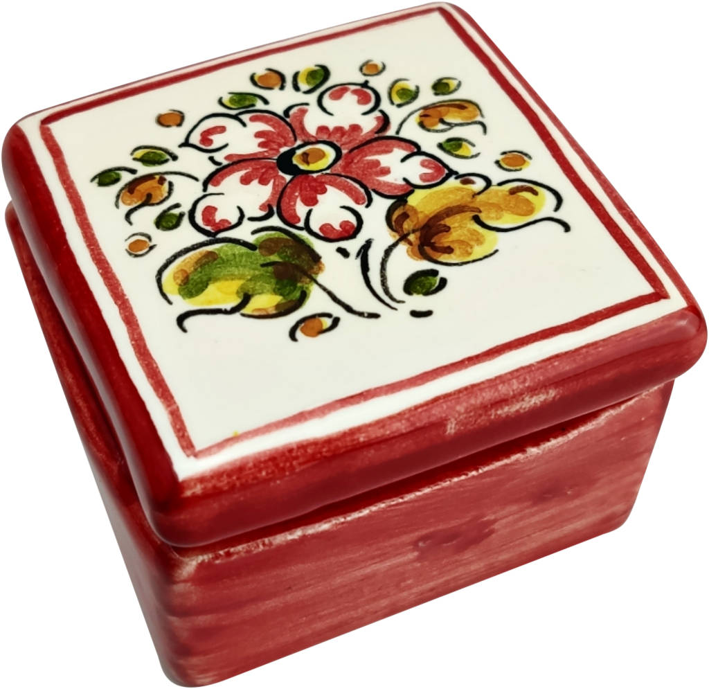 Joyero "Flor Roja" - Imagen 2