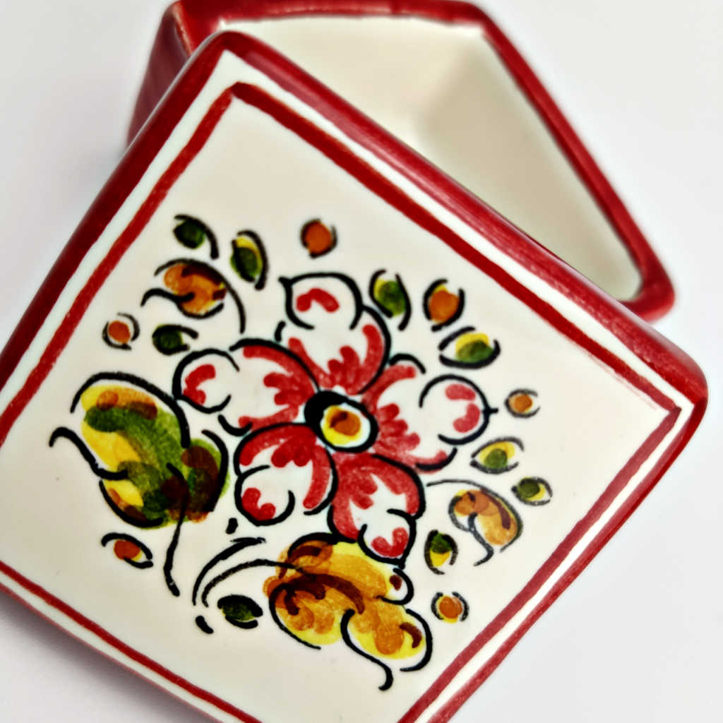 Joyero "Flor Roja" - Imagen 4
