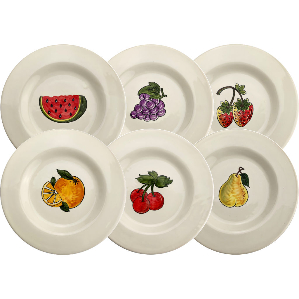 Platos de "Frutas" (23 cm)