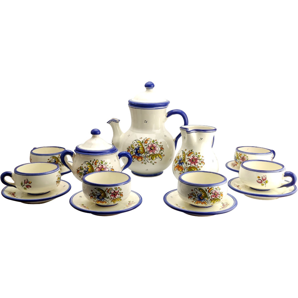 Juego de café "Flores"