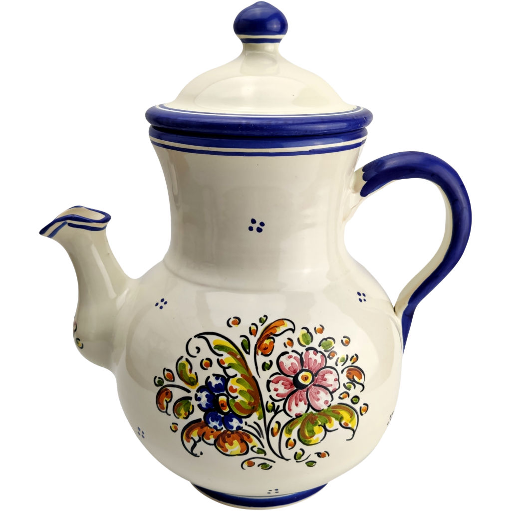 Alternative view of Juego de café "Flores"
