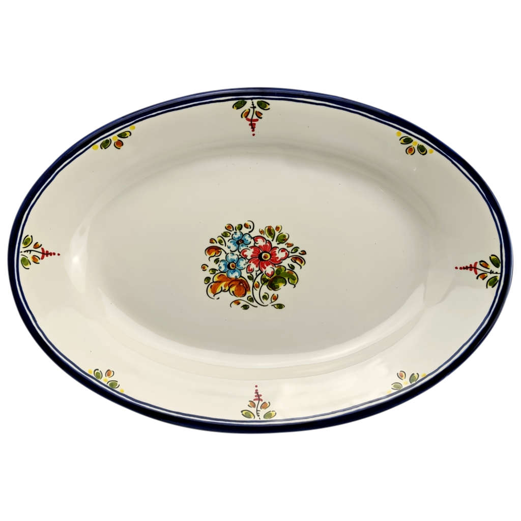 Bandejas Ovaladas "Primavera" (24.5, 30 y 36 cm)