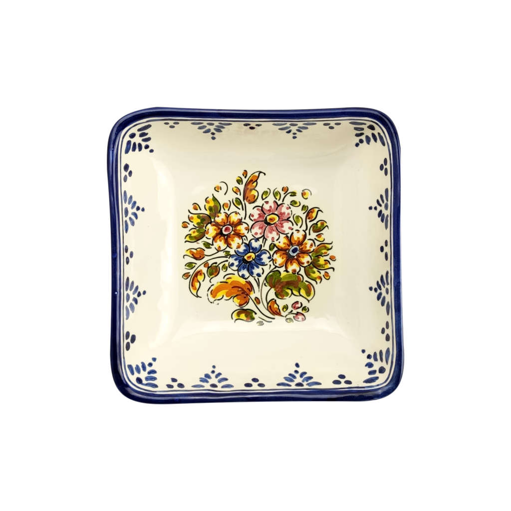 Ensaladeras cuadradas "Flores de Colores" (individuales o en pack) - Imagen 4