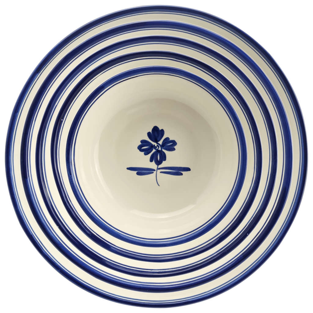 Ensaladeras redondas "Rosilla Azul" (varios tamaños) - Imagen 8