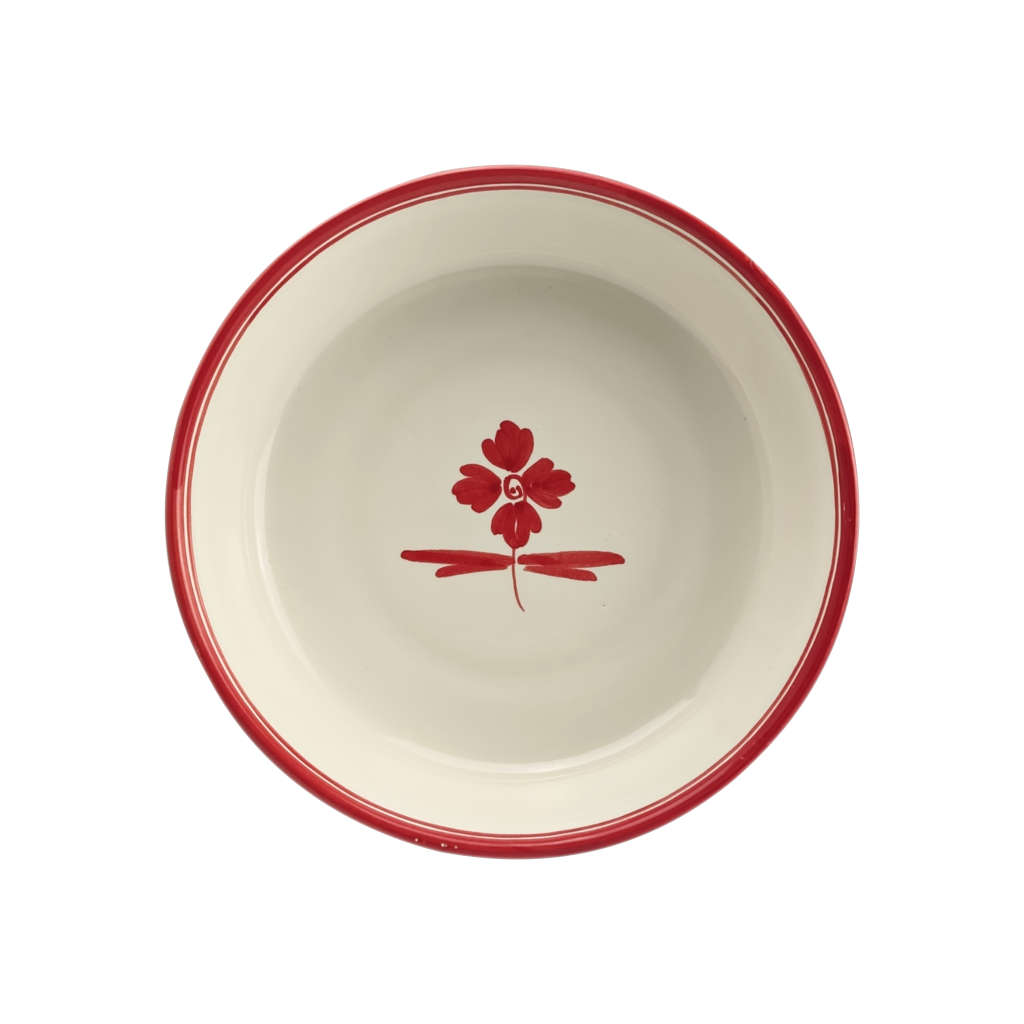 Ensaladeras redondas "Rosilla Roja" (varios tamaños) - Imagen 3