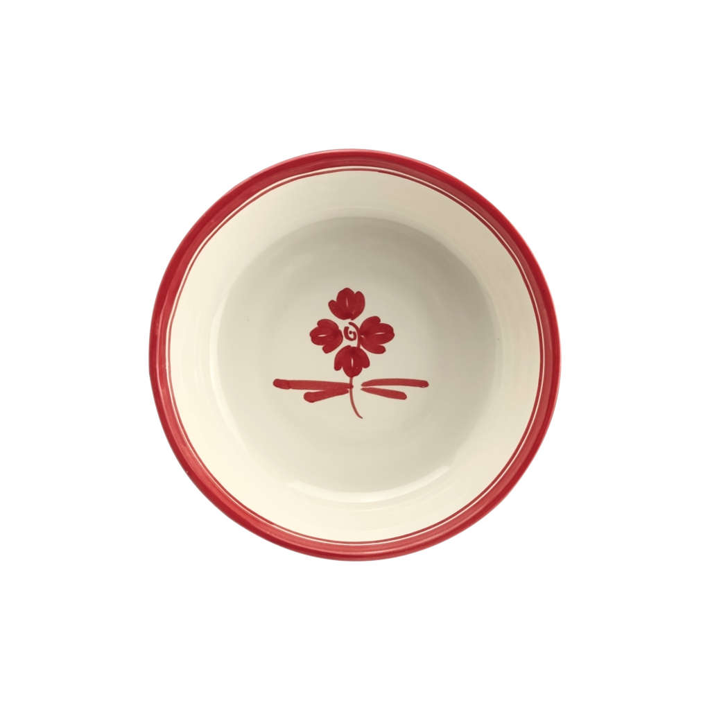 Alternative view of Ensaladeras redondas "Rosilla Roja" (varios tamaños)