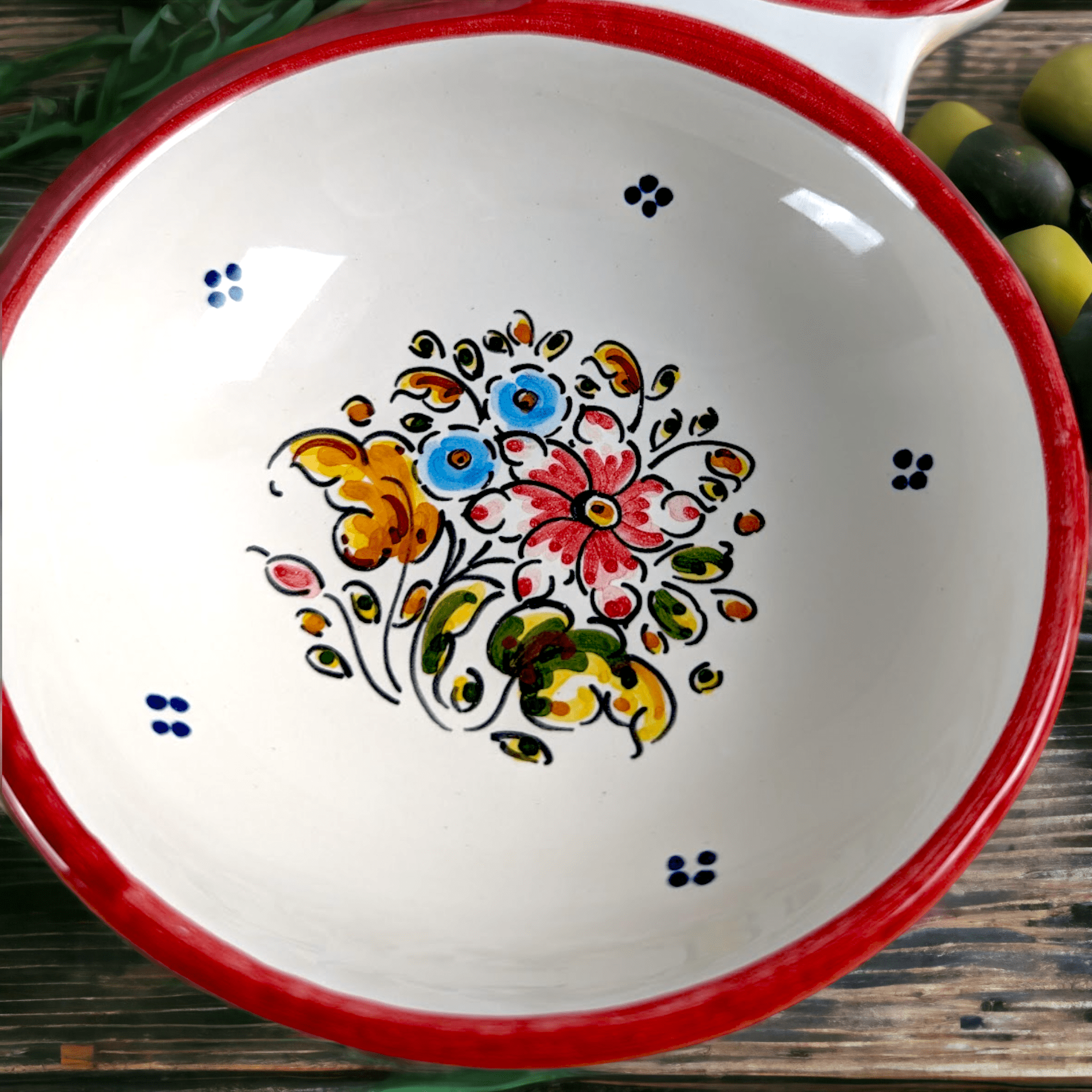 Aceitunero "Col. Margarita" (Rojo) - Imagen 4
