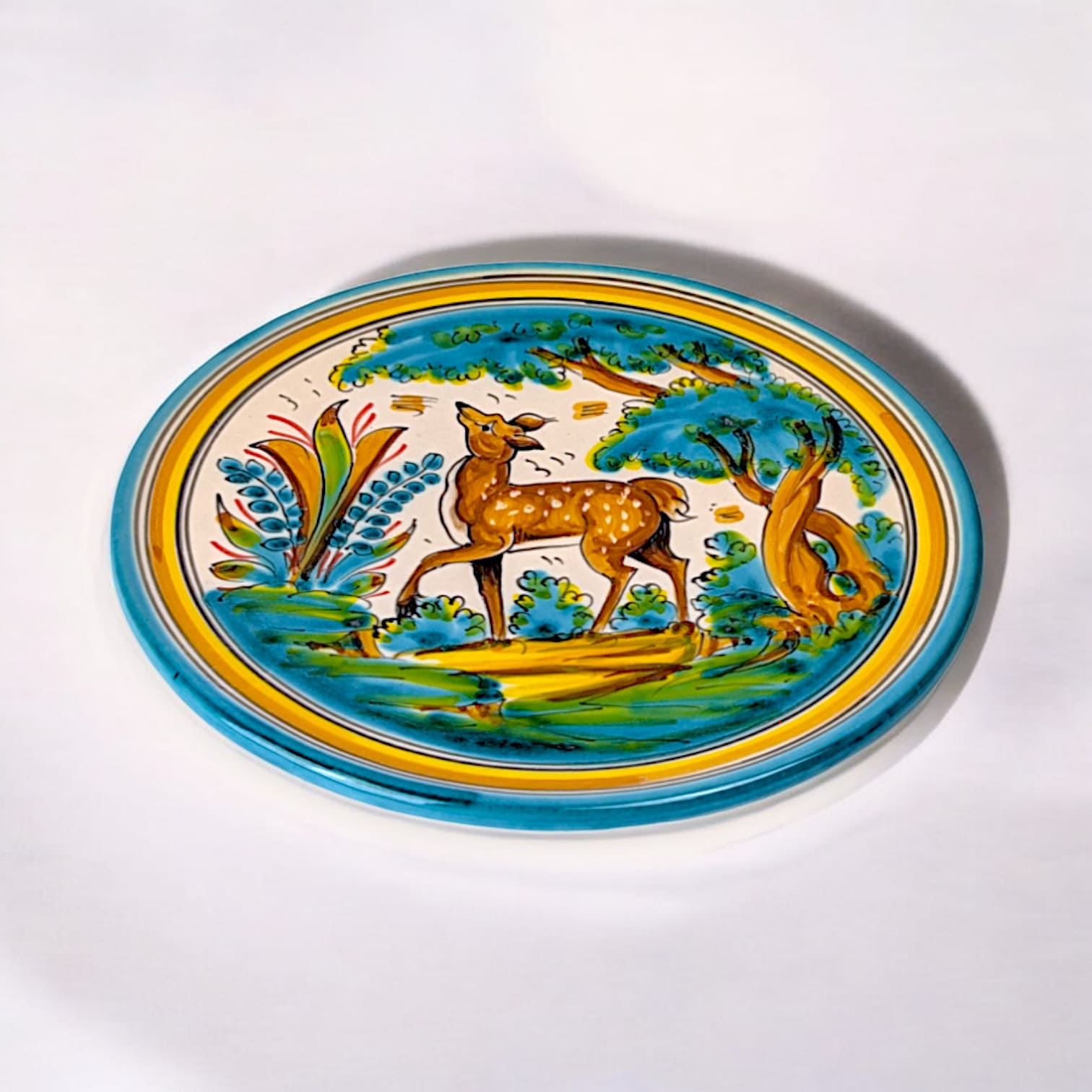 Alternative view of Plato de "Montería de Puente" 24cm (Cervatillo)